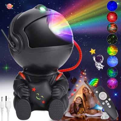 Astronaut Starry Star Galaxy Projector Night Lights Space Nebula Xmas W/Remote