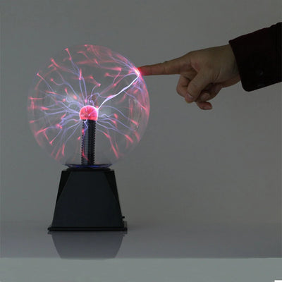 Magic Light Ball USB Voice Controlled Electrostatic Ball Plasma Magic Small Night Lighting Ball Light Touch Electrostatic Ball